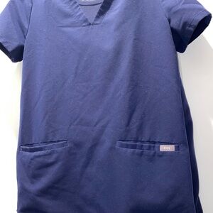 Figs Navy Blue Scrub set